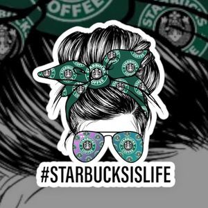 Starbucks Is Life Sticker Pack Of 3